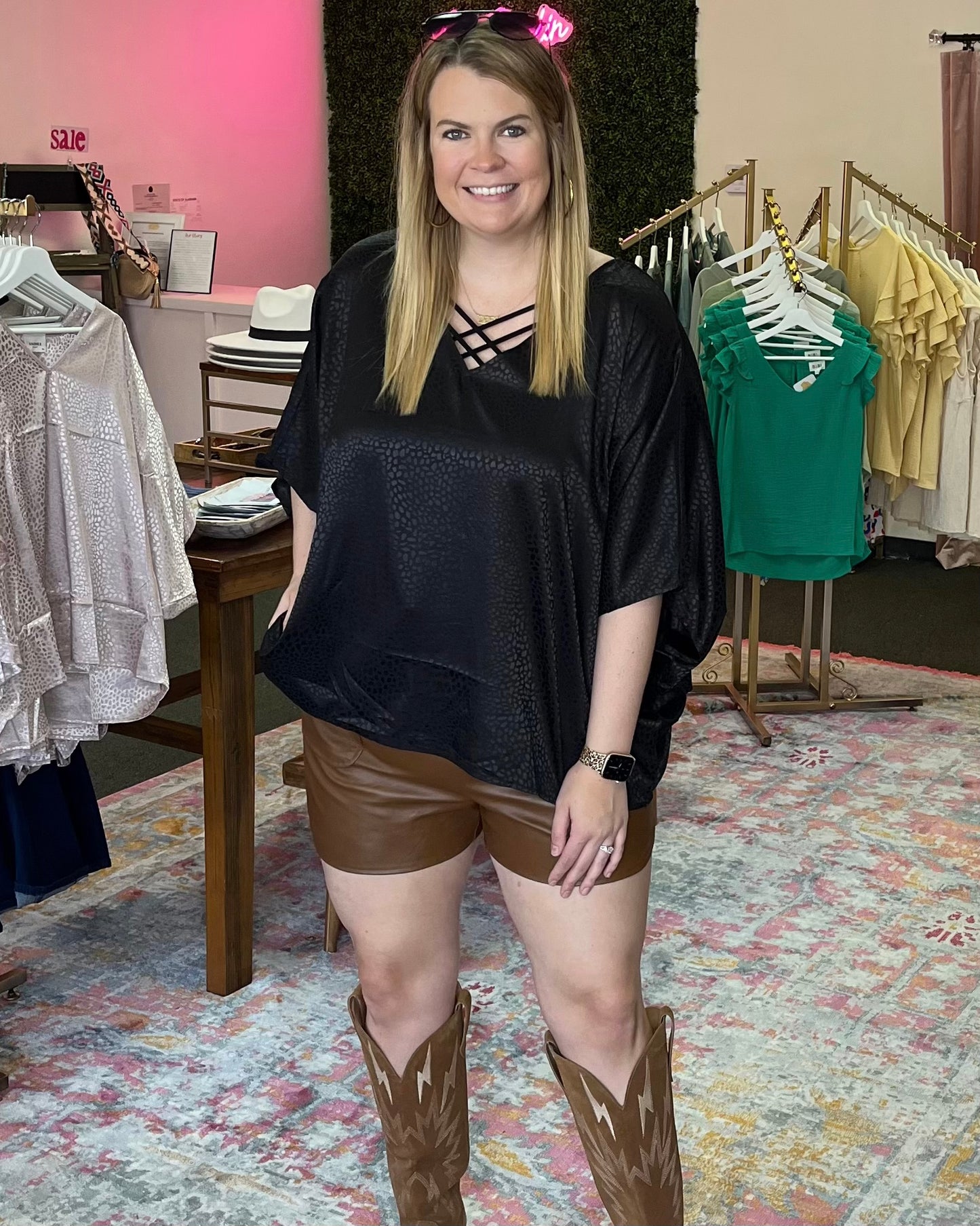 The Ansley Top - Black