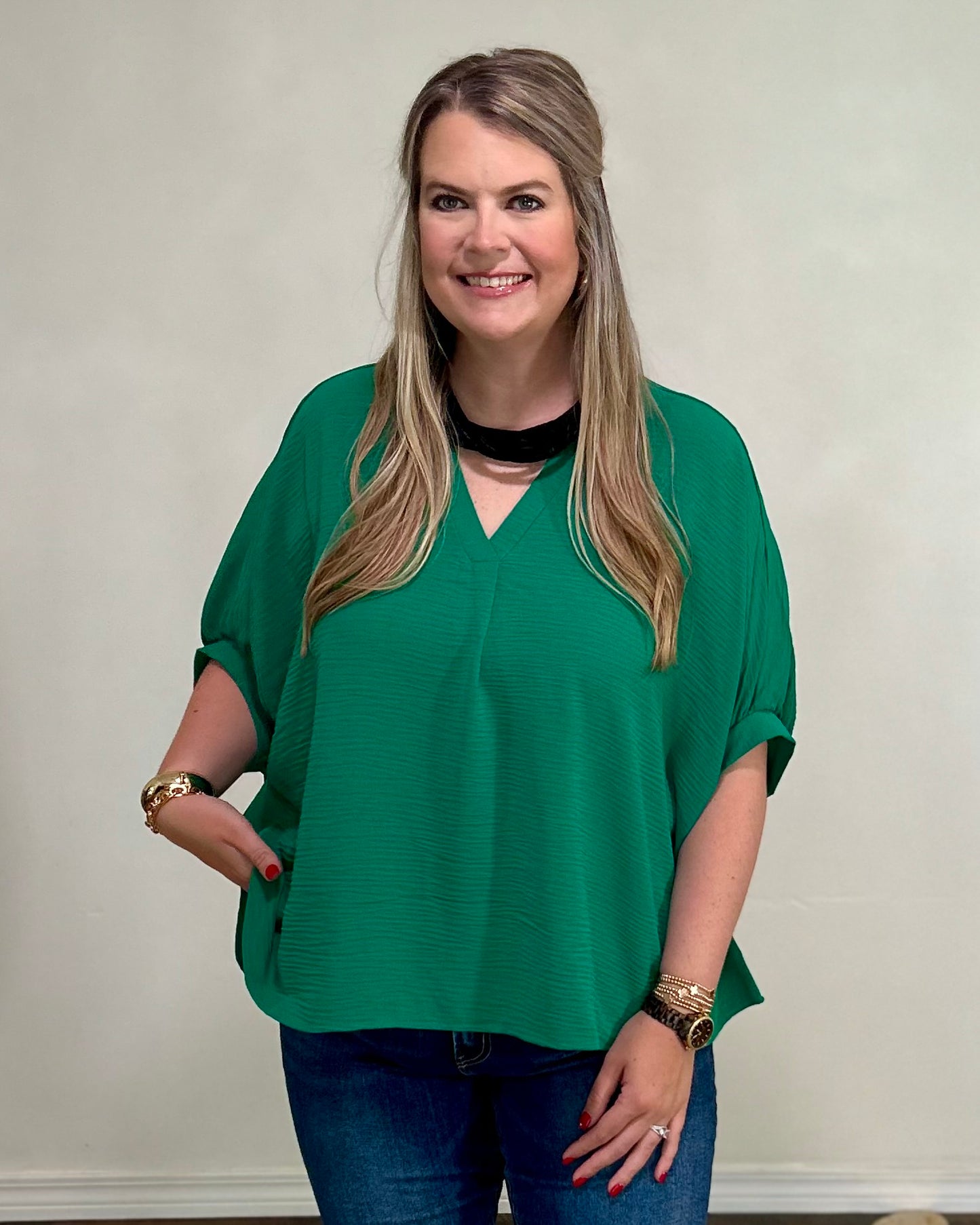 The Bliss Top - Kelly Green