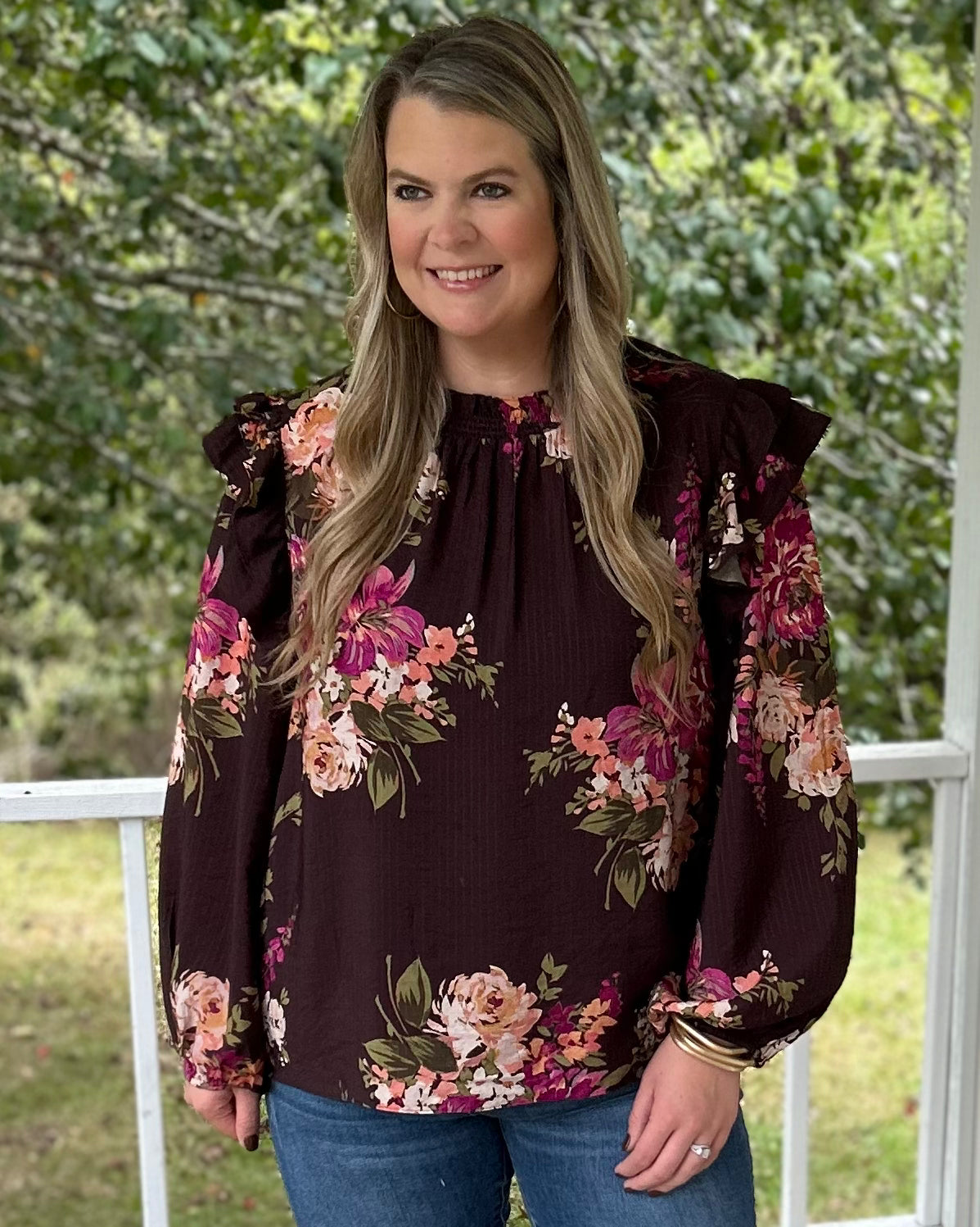 Floral Printed Blouse