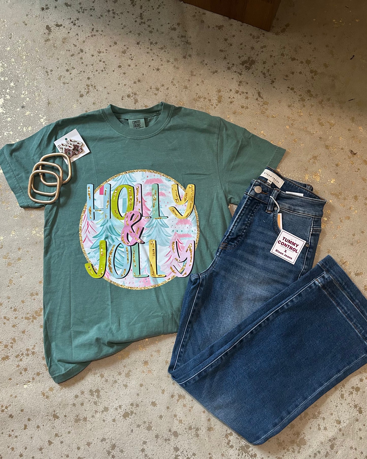 Holly Jolly Christmas Tee