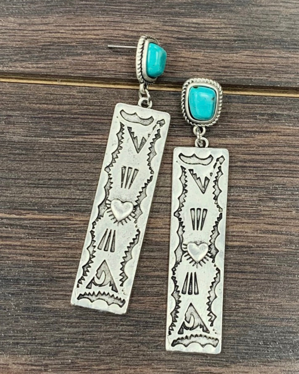 Aztec Boho Earrings