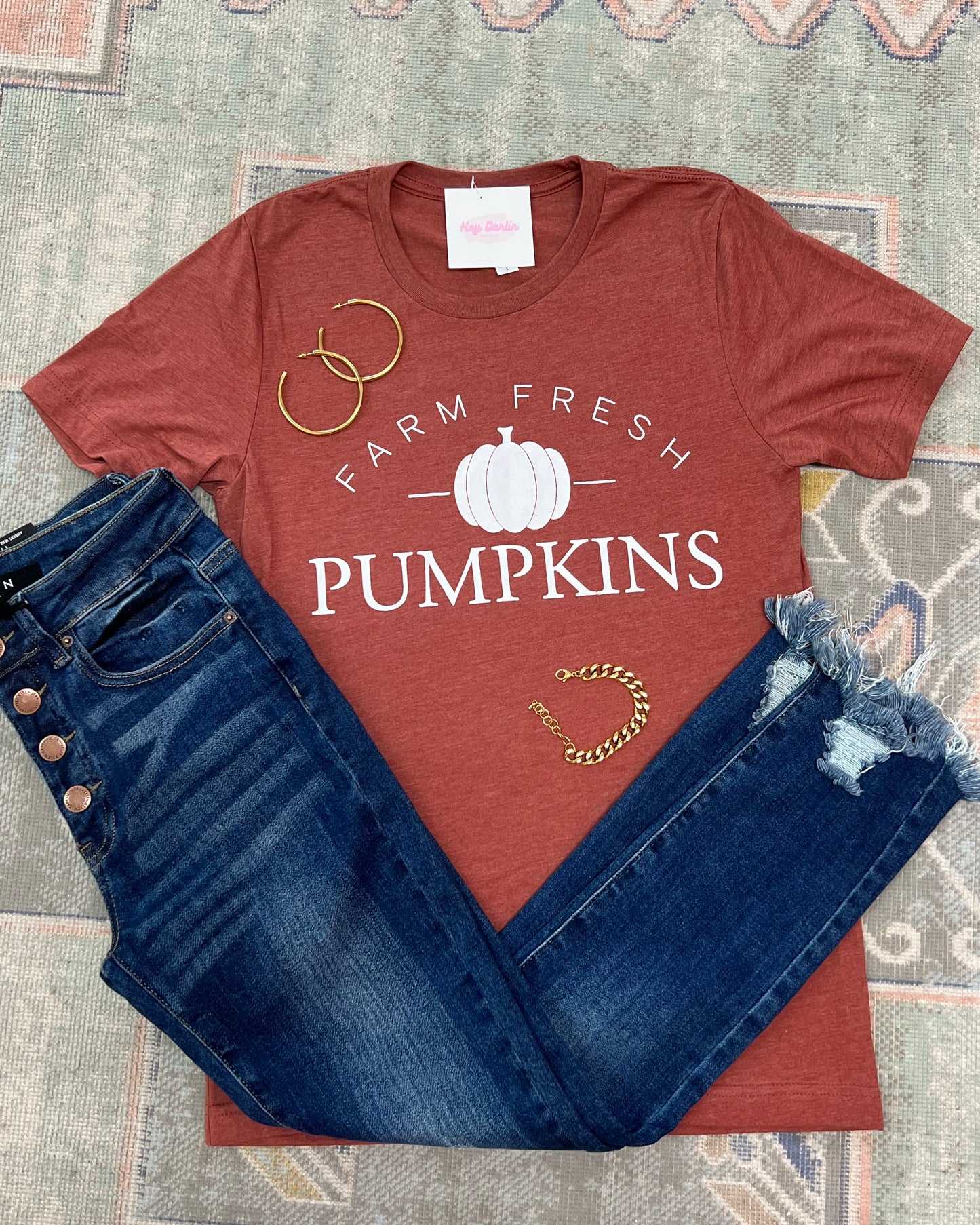 Farm Fresh Pumpkin Tee