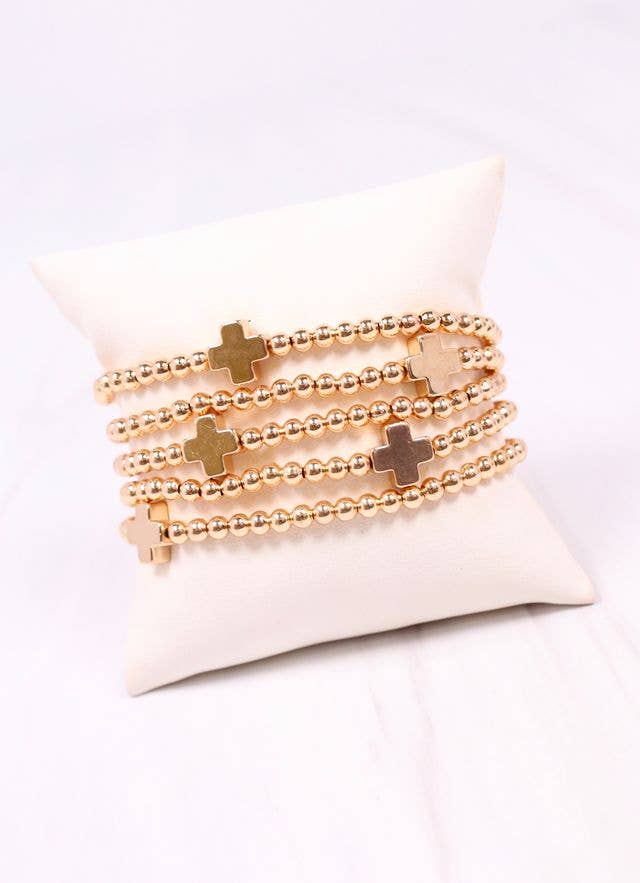 Olstead Cross Bracelet Set