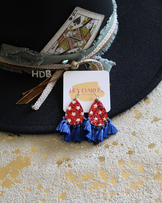 The All American Tassel Earring