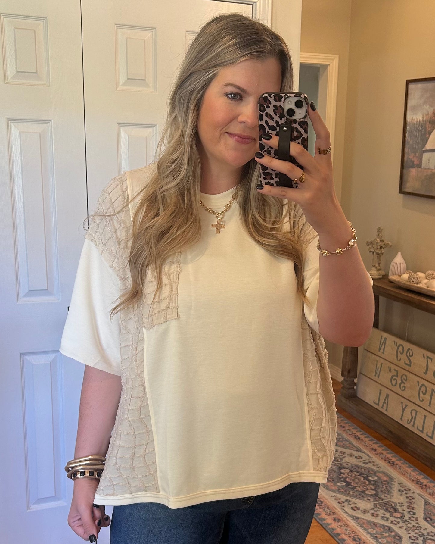 The Everyday Beige Top - PLUS ONLY