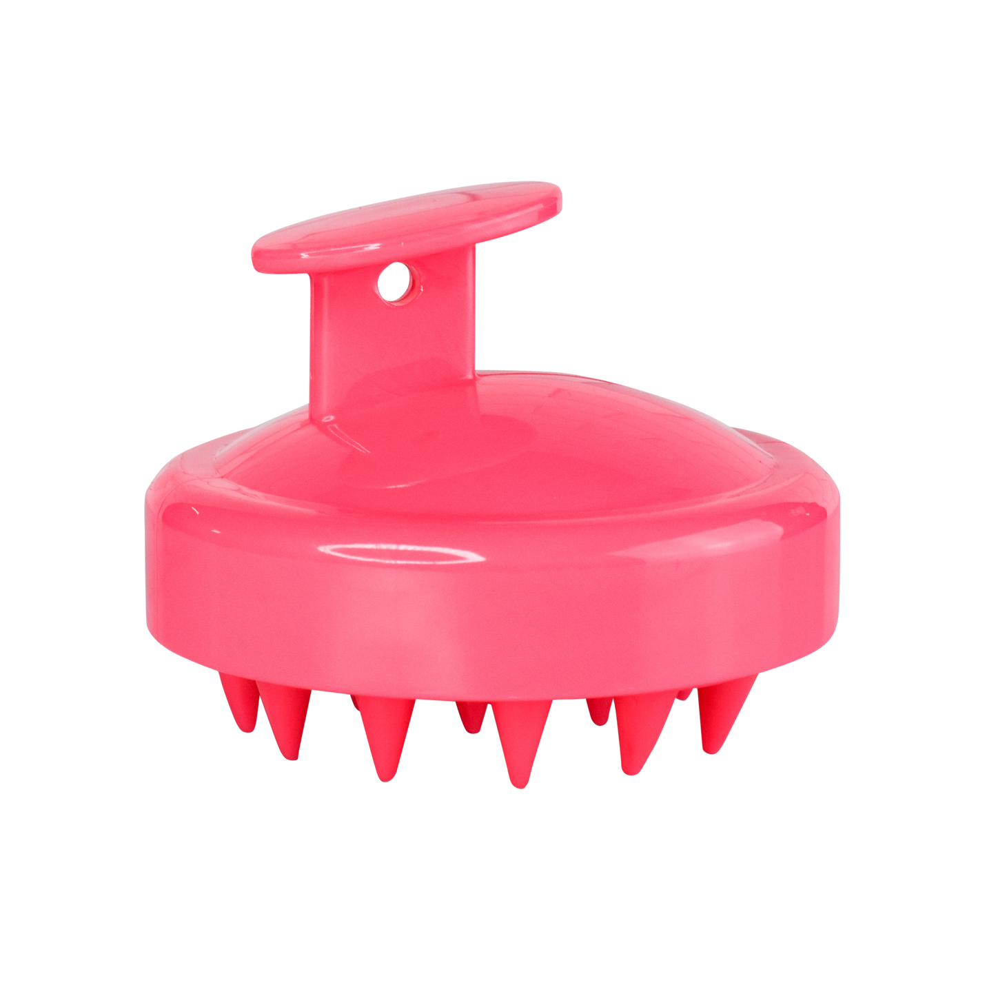 Scalp Massaging Shampoo Brush: Hot Pink