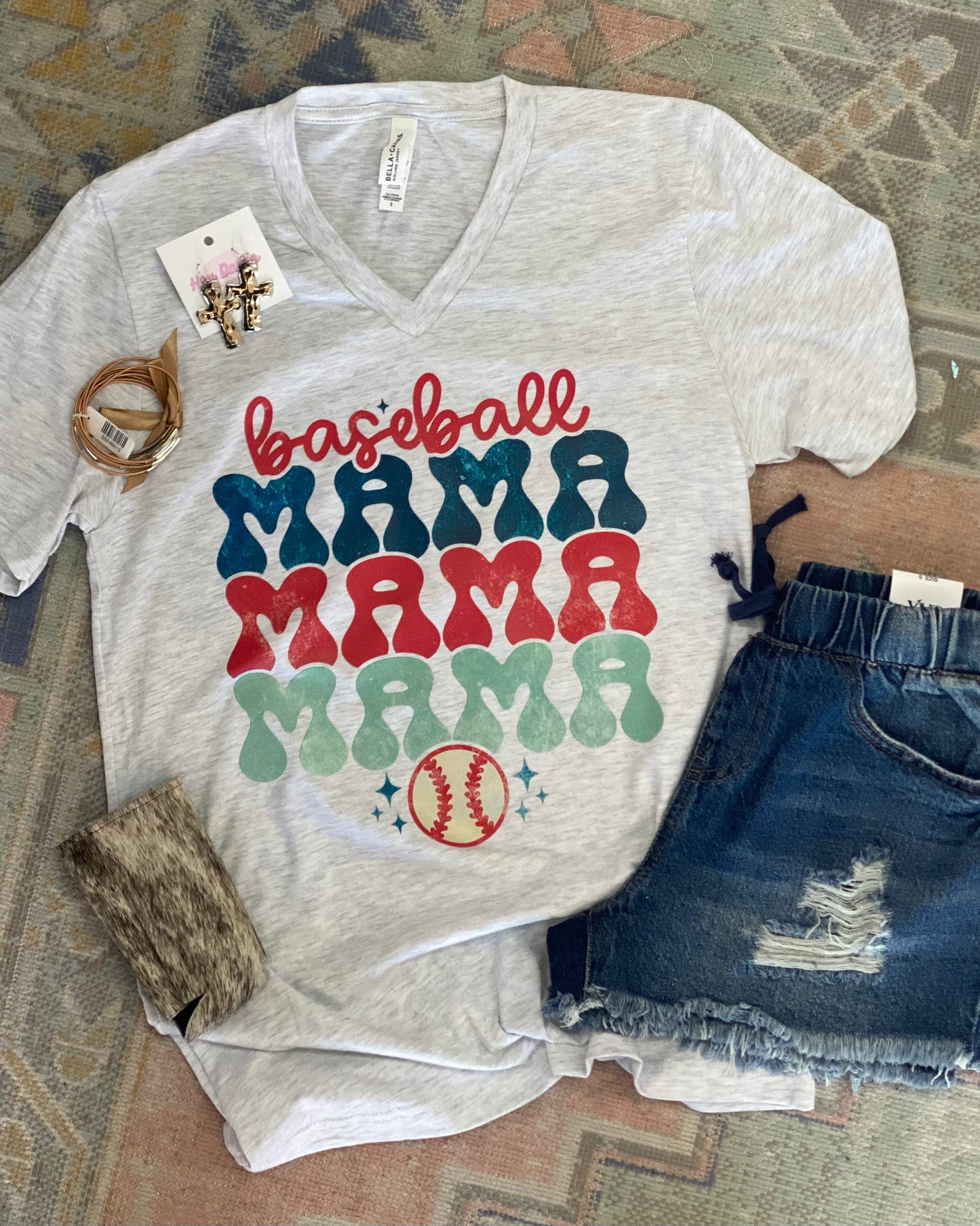 Baseball MAMA Graphic Tee