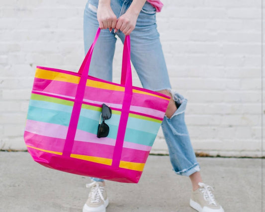Summer Stripes Tote