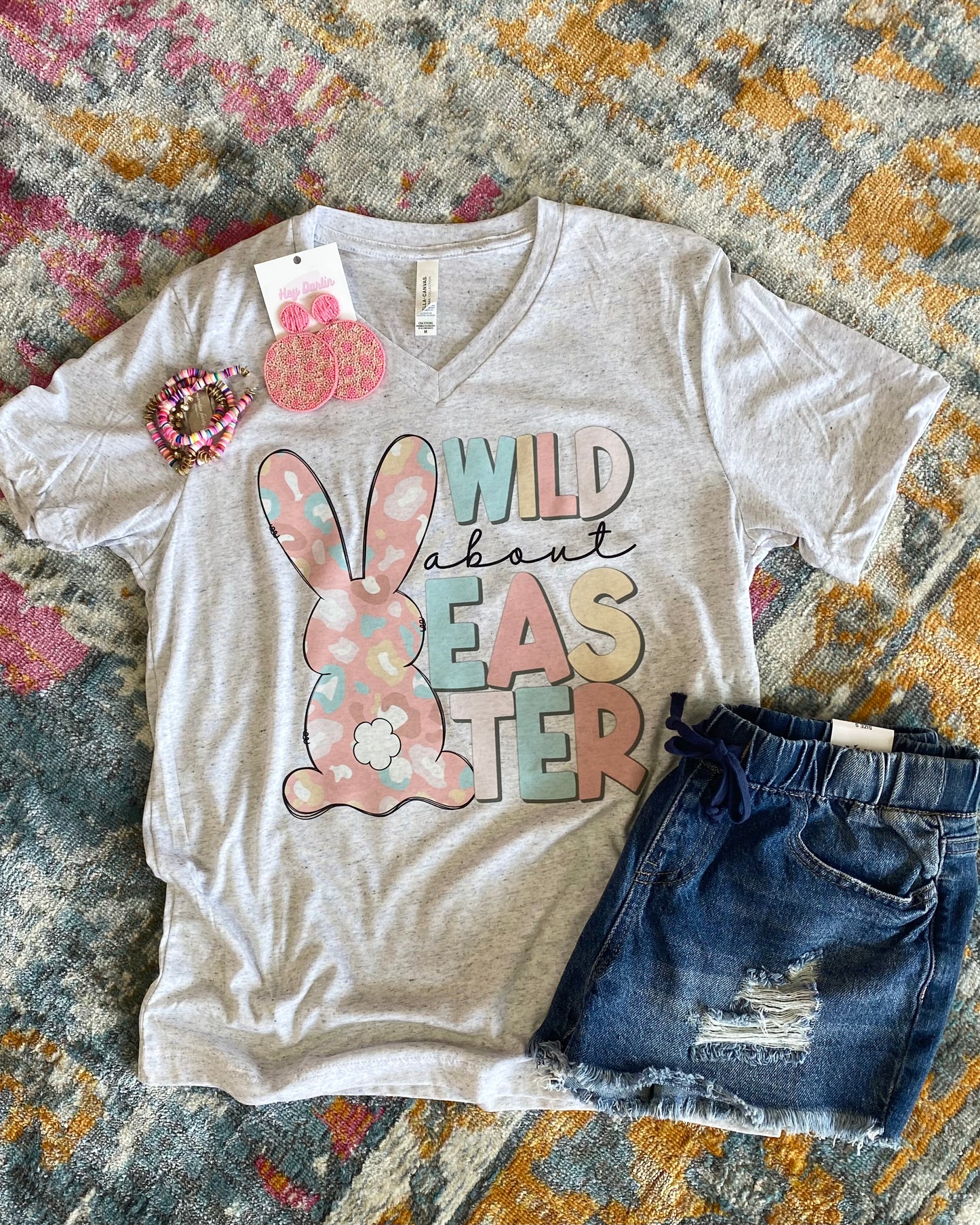 Wild About Easter Graphic Tee