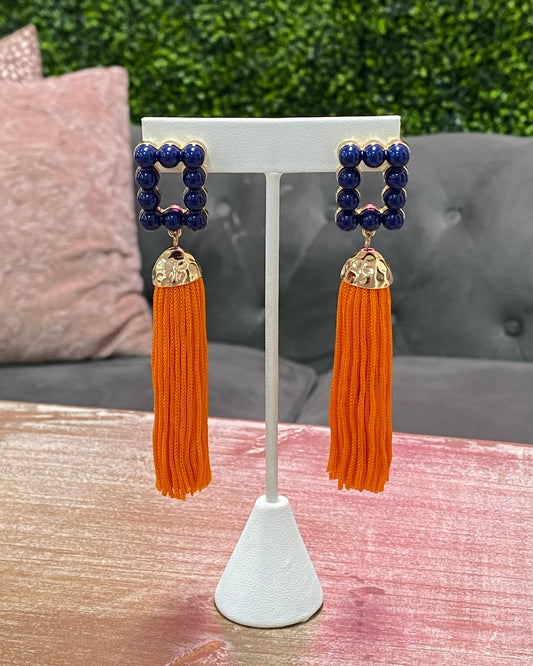 Take Me To Jordan-Hare Earrings