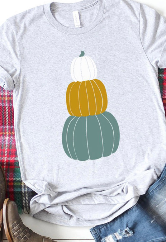 Stacked Pumpkin Tee